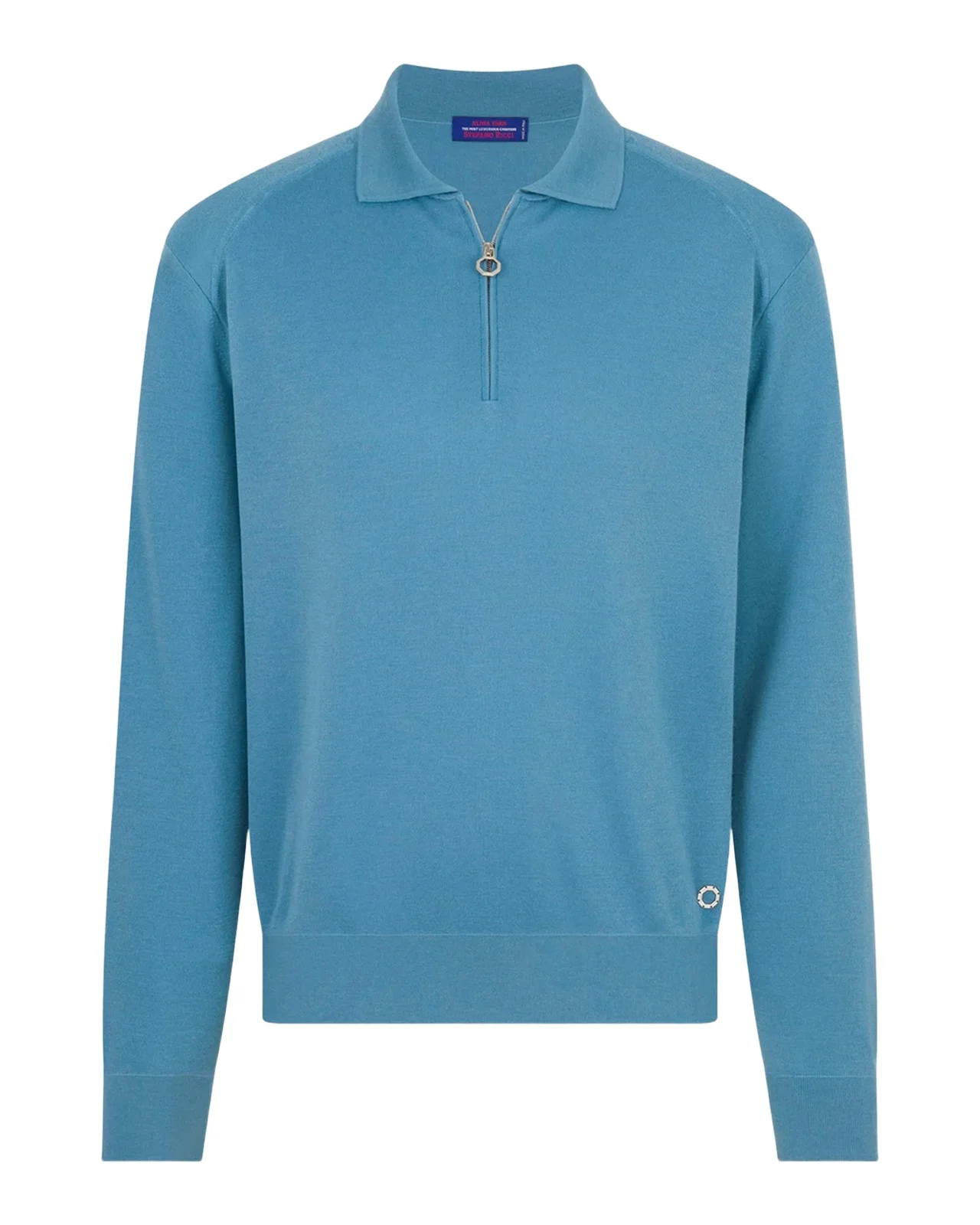 Men's Cashmere Half-Zip Polo Sweater Men's Cashmere Half-Zip Polo Sweater