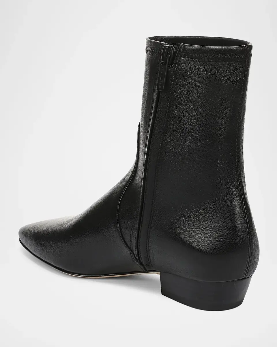 Veronica Beard Glinda Leather Ankle Boots | Thumbnail 3 Veronica Beard Glinda Leather Ankle Boots | Thumbnail 3
