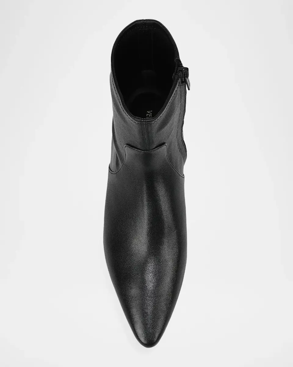 Veronica Beard Glinda Leather Ankle Boots | Thumbnail 4 Veronica Beard Glinda Leather Ankle Boots | Thumbnail 4