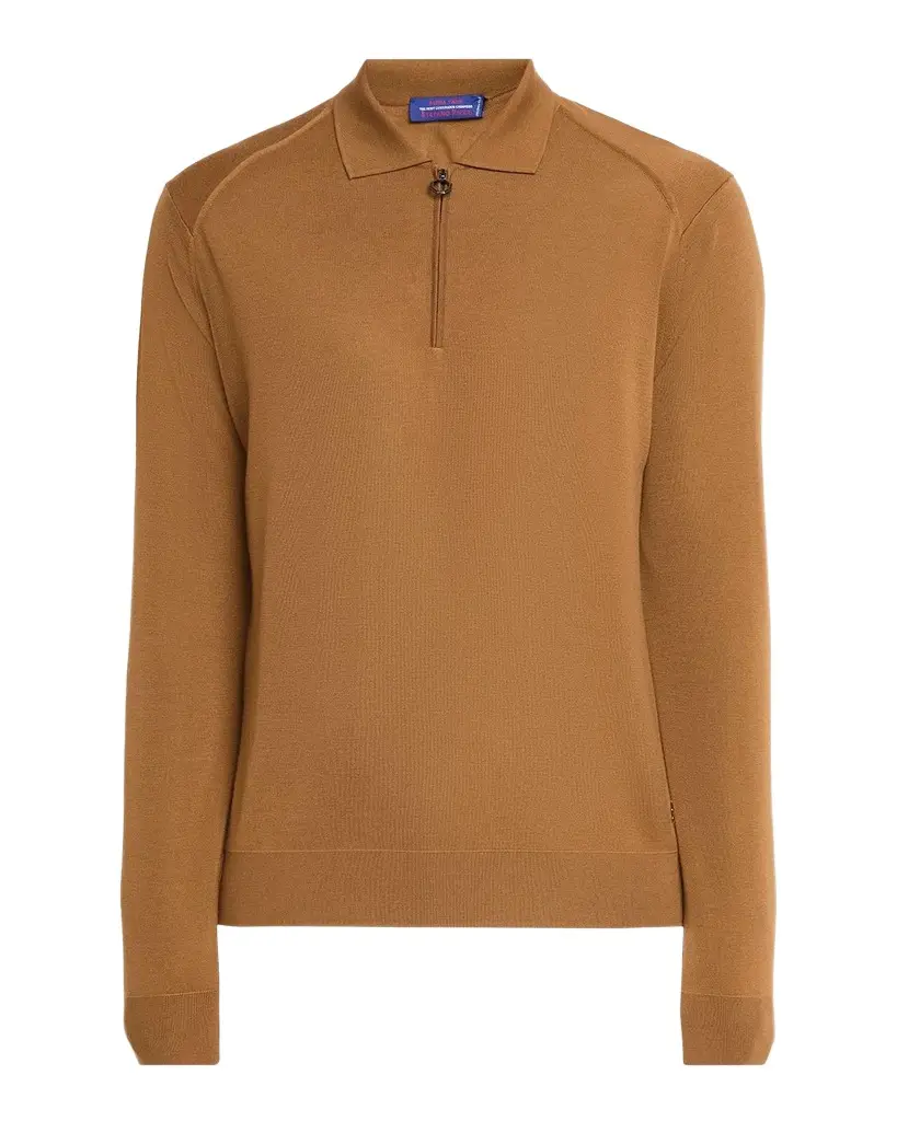 Stefano Ricci Men's Cashmere Half-Zip Polo Sweater