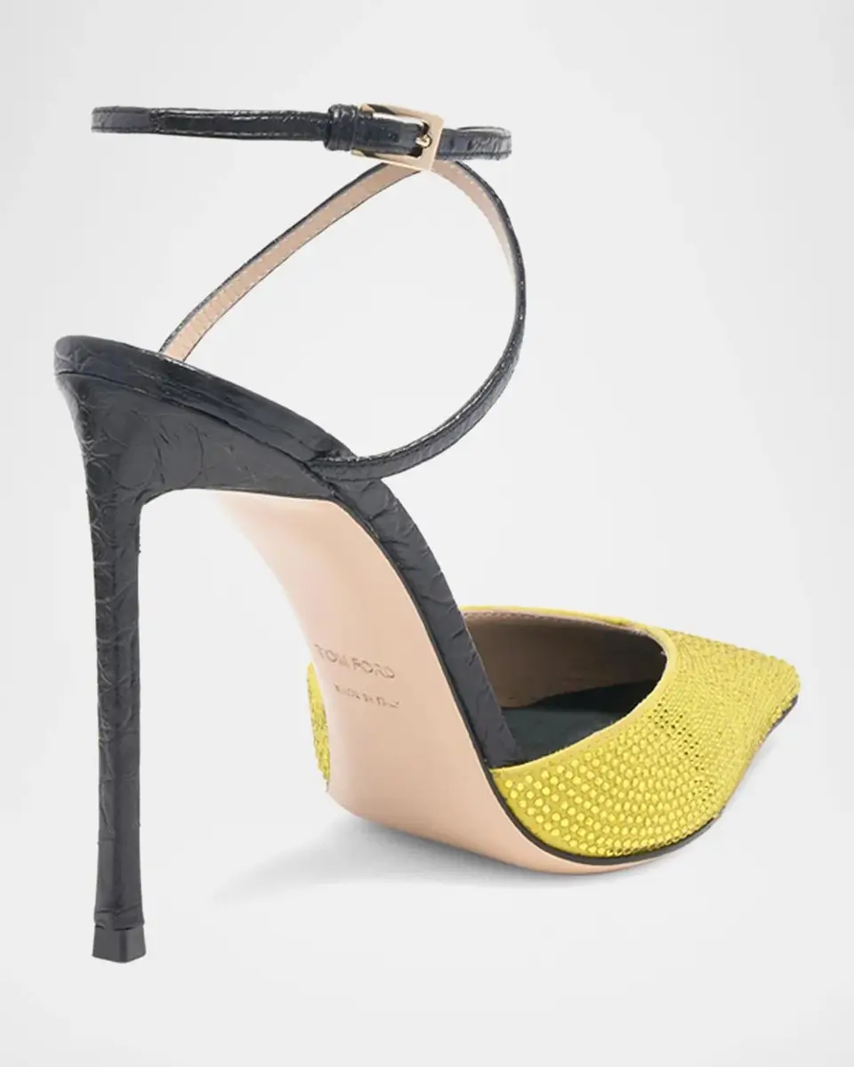 Tom Ford Selen 105MM Embellished Leather Pumps | Thumbnail 2 Tom Ford Selen 105MM Embellished Leather Pumps | Thumbnail 2