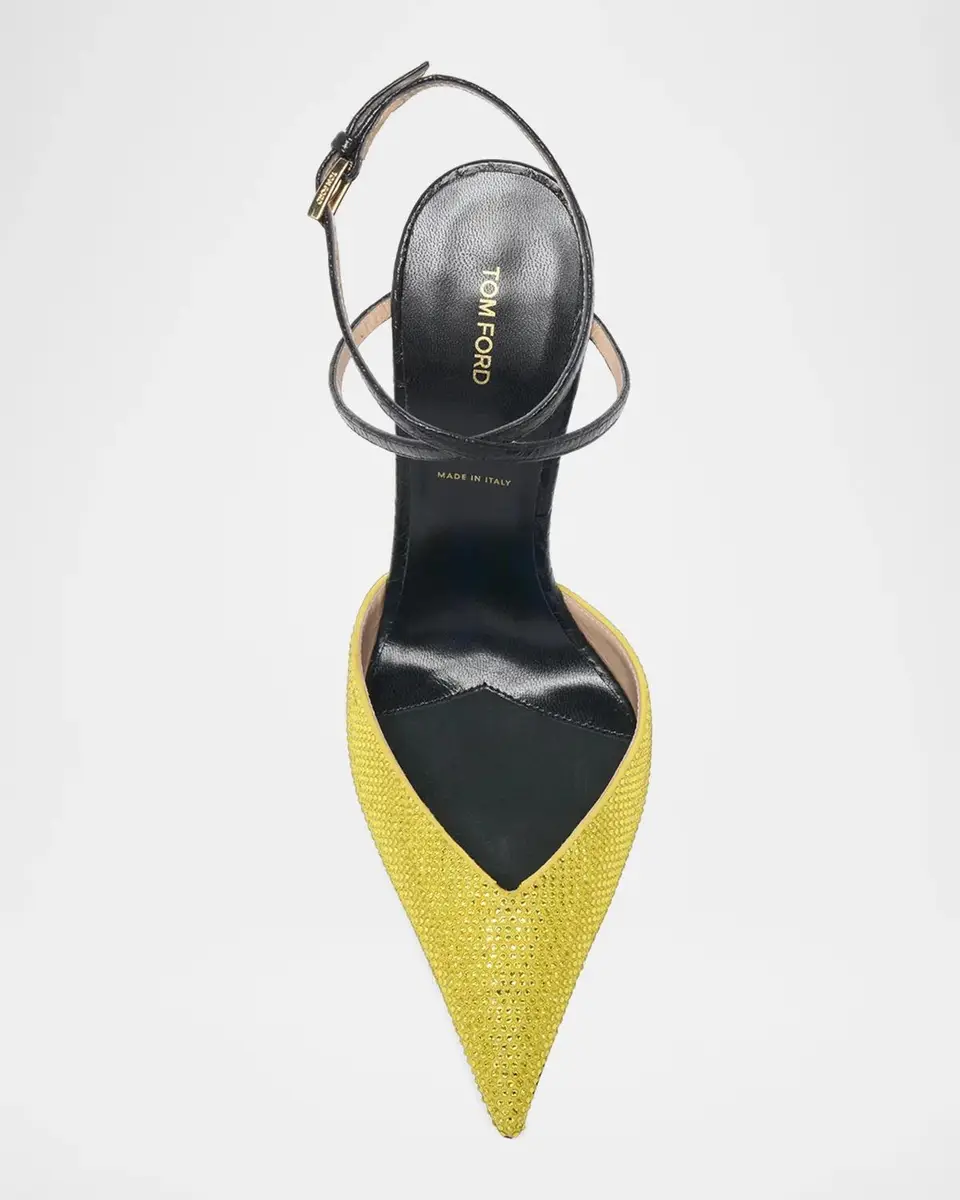 Tom Ford Selen 105MM Embellished Leather Pumps | Thumbnail 4 Tom Ford Selen 105MM Embellished Leather Pumps | Thumbnail 4