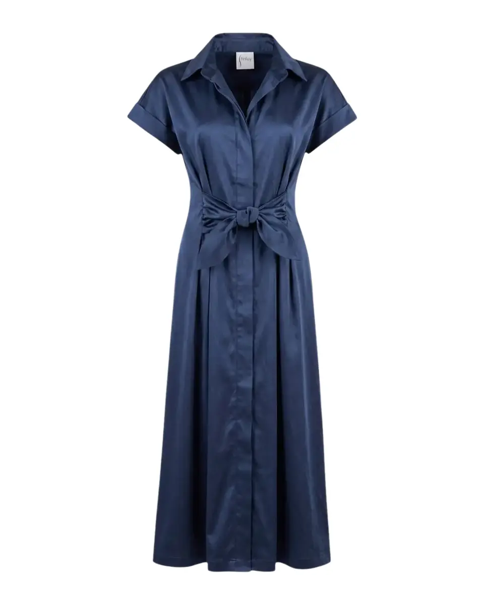 Finley Rocky Sueded Back Satin Midi Dress | Thumbnail 2 Finley Rocky Sueded Back Satin Midi Dress | Thumbnail 2