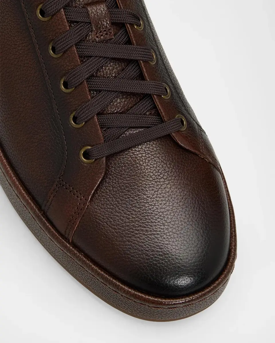 Allen Edmonds Men's Court Leather Low-Top Sneakers | Thumbnail 3 Allen Edmonds Men's Court Leather Low-Top Sneakers | Thumbnail 3