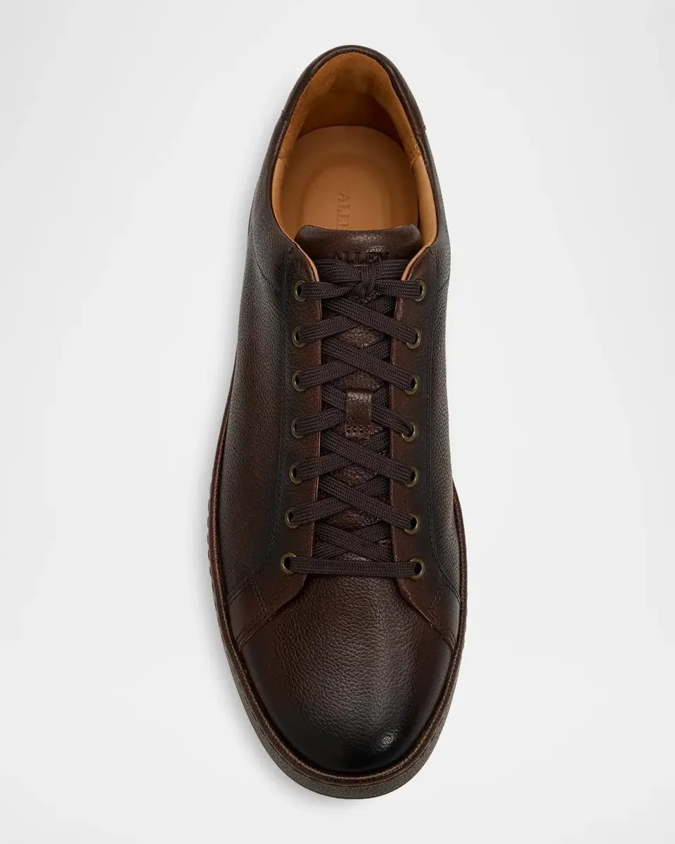 Allen Edmonds Men's Court Leather Low-Top Sneakers | Thumbnail 4 Allen Edmonds Men's Court Leather Low-Top Sneakers | Thumbnail 4