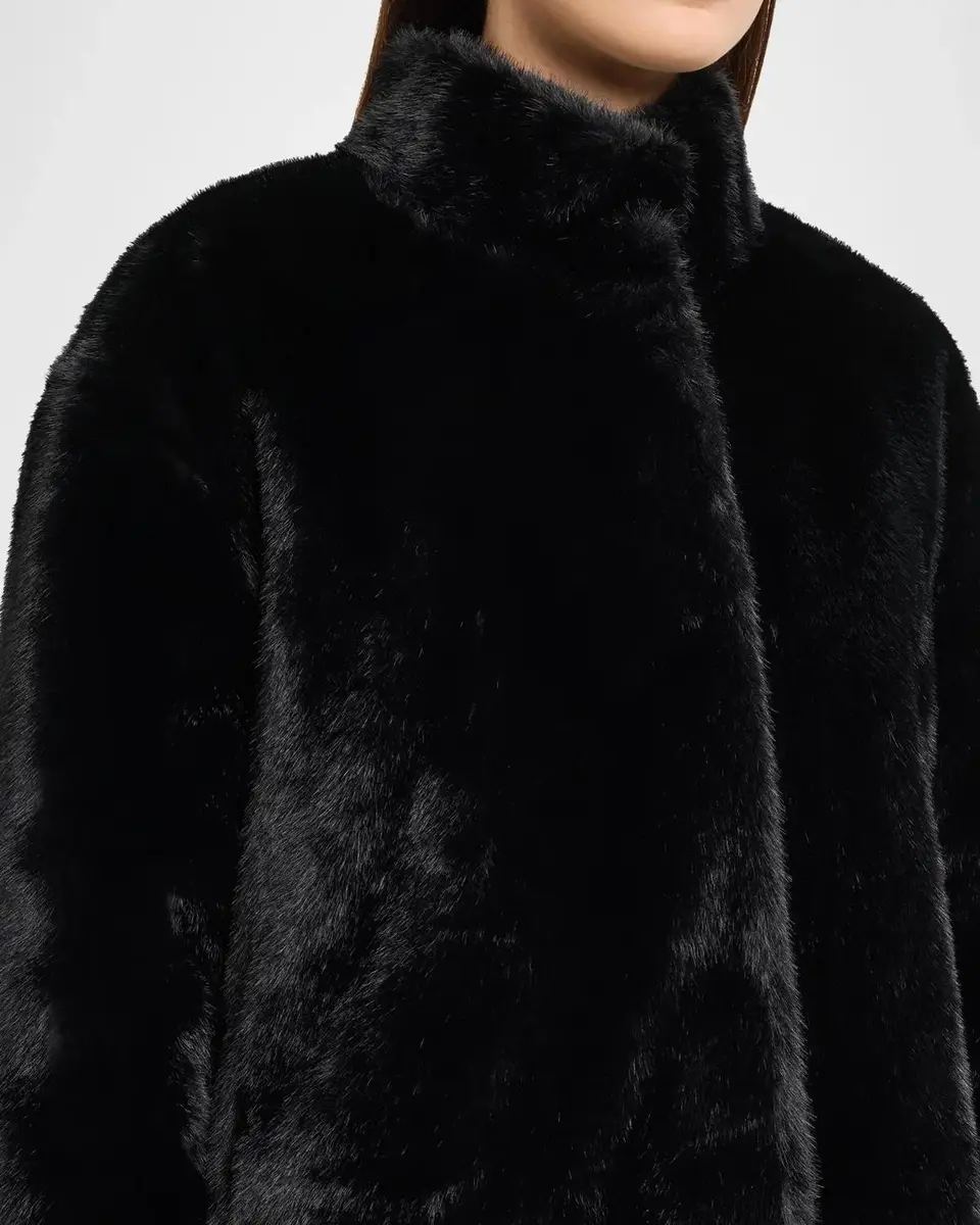 Et Ochs Cassian Faux Fur High Collar Coat | Thumbnail 5