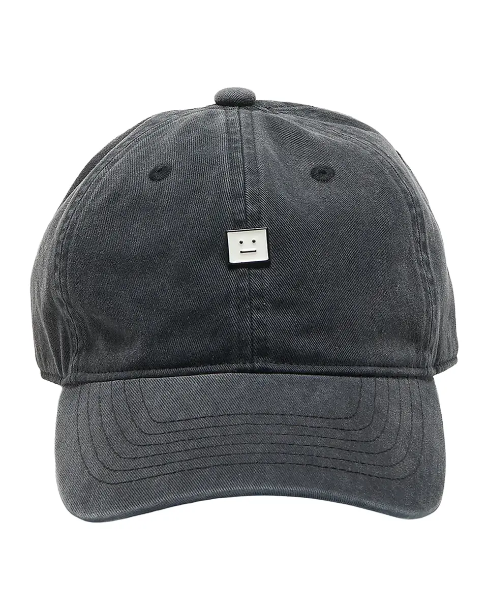 Acne Studios Men's Cunov Face Stud Baseball Cap | Thumbnail 2 Acne Studios Men's Cunov Face Stud Baseball Cap | Thumbnail 2