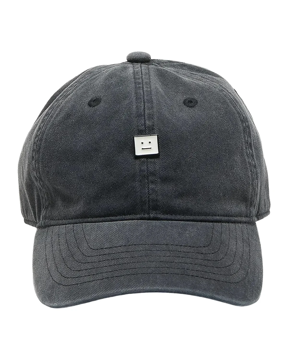 Acne Studios Men's Cunov Face Stud Baseball Cap