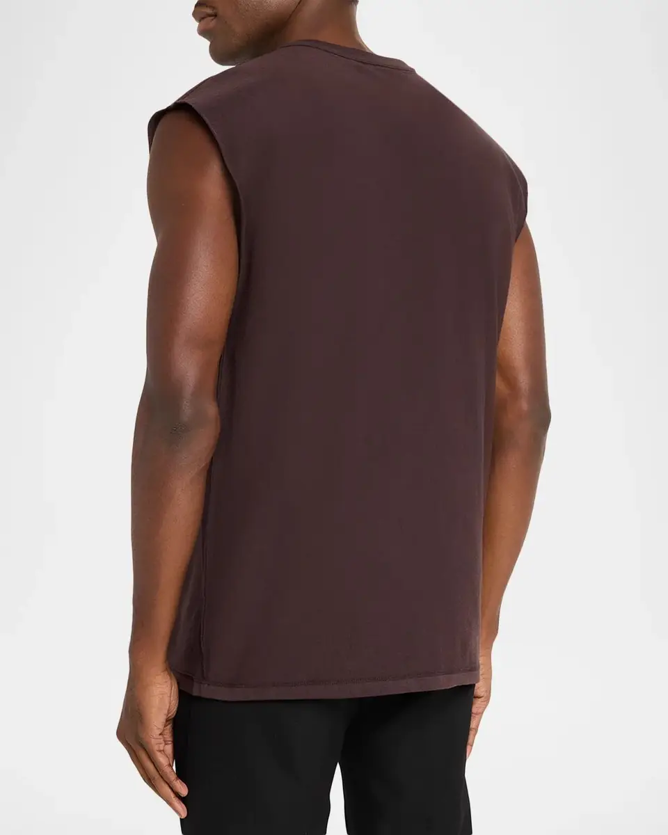 PURPLE Men's Logo Cotton Jersey Tank | Thumbnail 3 PURPLE Men's Logo Cotton Jersey Tank | Thumbnail 3