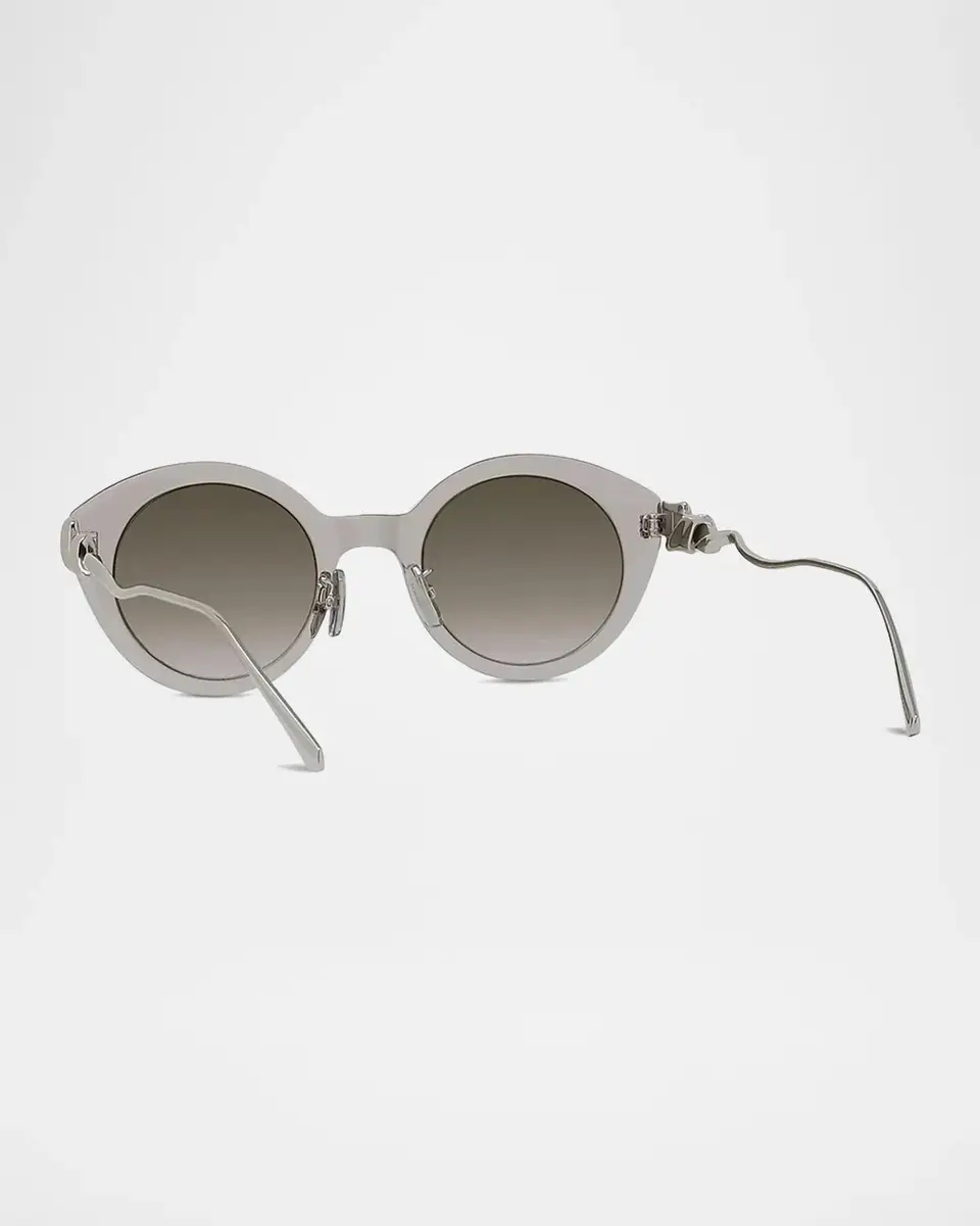 Loewe Coil 48MM Round Sunglasses | Thumbnail 4