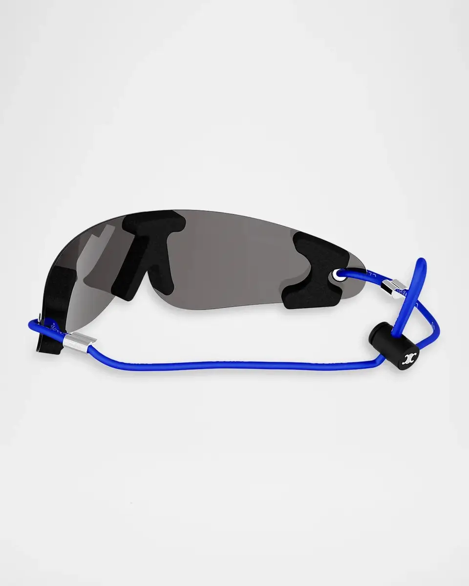 Celine Men's Runner Shield Sunglasses | Thumbnail 2 Celine Men's Runner Shield Sunglasses | Thumbnail 2