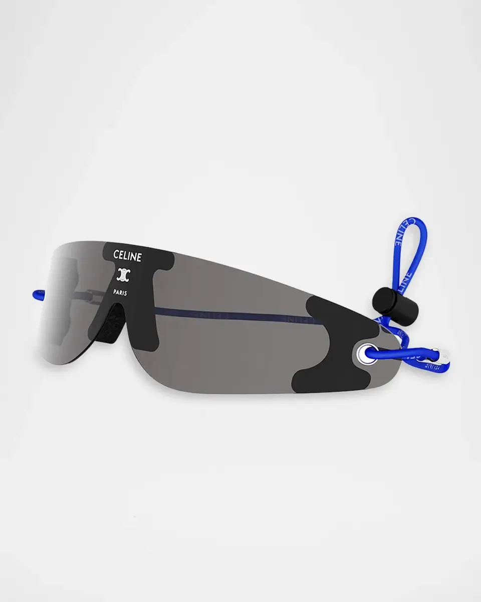 Celine Men's Runner Shield Sunglasses | Thumbnail 3 Celine Men's Runner Shield Sunglasses | Thumbnail 3