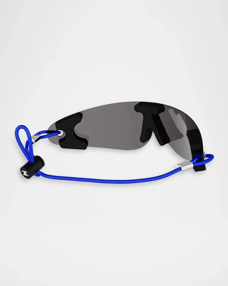 Celine Men's Runner Shield Sunglasses | Thumbnail 7 Celine Men's Runner Shield Sunglasses | Thumbnail 7