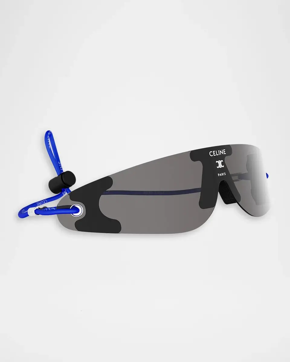 Celine Men's Runner Shield Sunglasses | Thumbnail 8 Celine Men's Runner Shield Sunglasses | Thumbnail 8