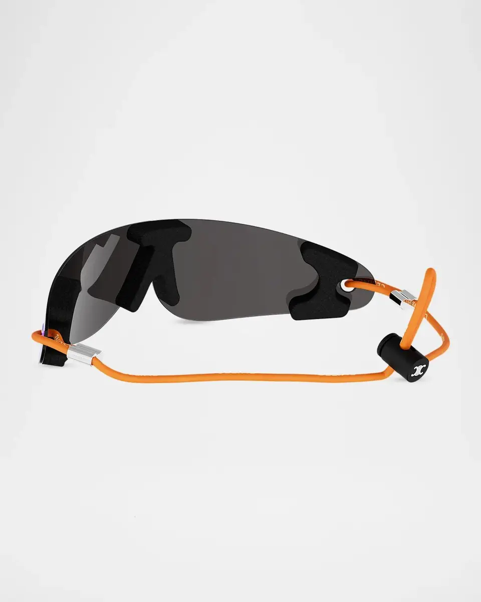 Celine Men's Runner Shield Sunglasses | Thumbnail 2 Celine Men's Runner Shield Sunglasses | Thumbnail 2