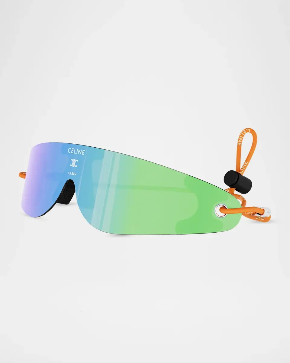 Celine Men's Runner Shield Sunglasses | Thumbnail 3 Celine Men's Runner Shield Sunglasses | Thumbnail 3