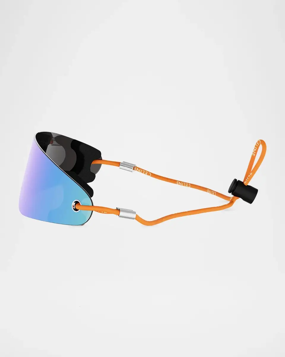 Celine Men's Runner Shield Sunglasses | Thumbnail 5 Celine Men's Runner Shield Sunglasses | Thumbnail 5