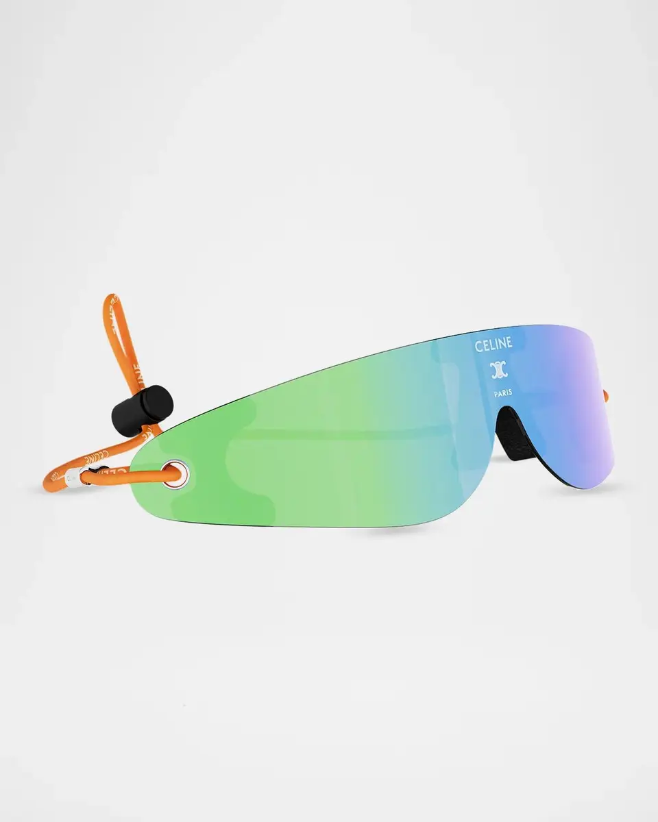 Celine Men's Runner Shield Sunglasses | Thumbnail 8 Celine Men's Runner Shield Sunglasses | Thumbnail 8