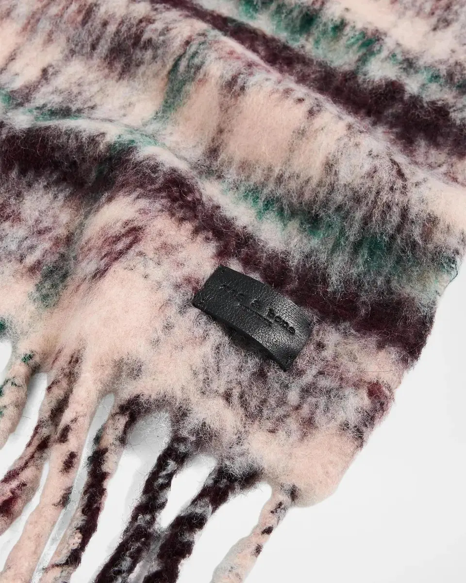 rag & bone Tyler Brushed Knit Plaid Scarf | Thumbnail 4 rag & bone Tyler Brushed Knit Plaid Scarf | Thumbnail 4
