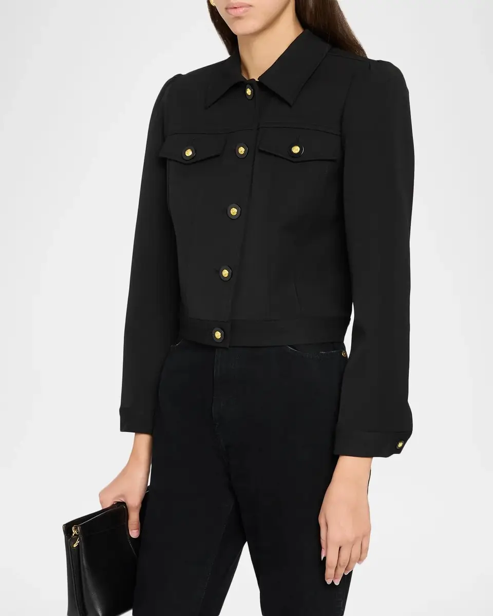 L'Agence Kasey Cropped Jacket | Thumbnail 4