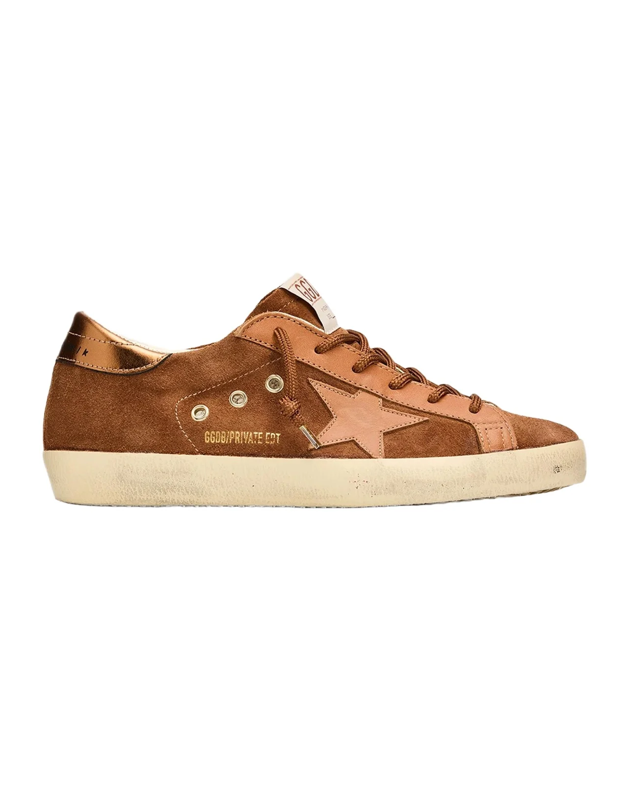 Super-Star Mixed Leather Low-Top Sneakers Super-Star Mixed Leather Low-Top Sneakers