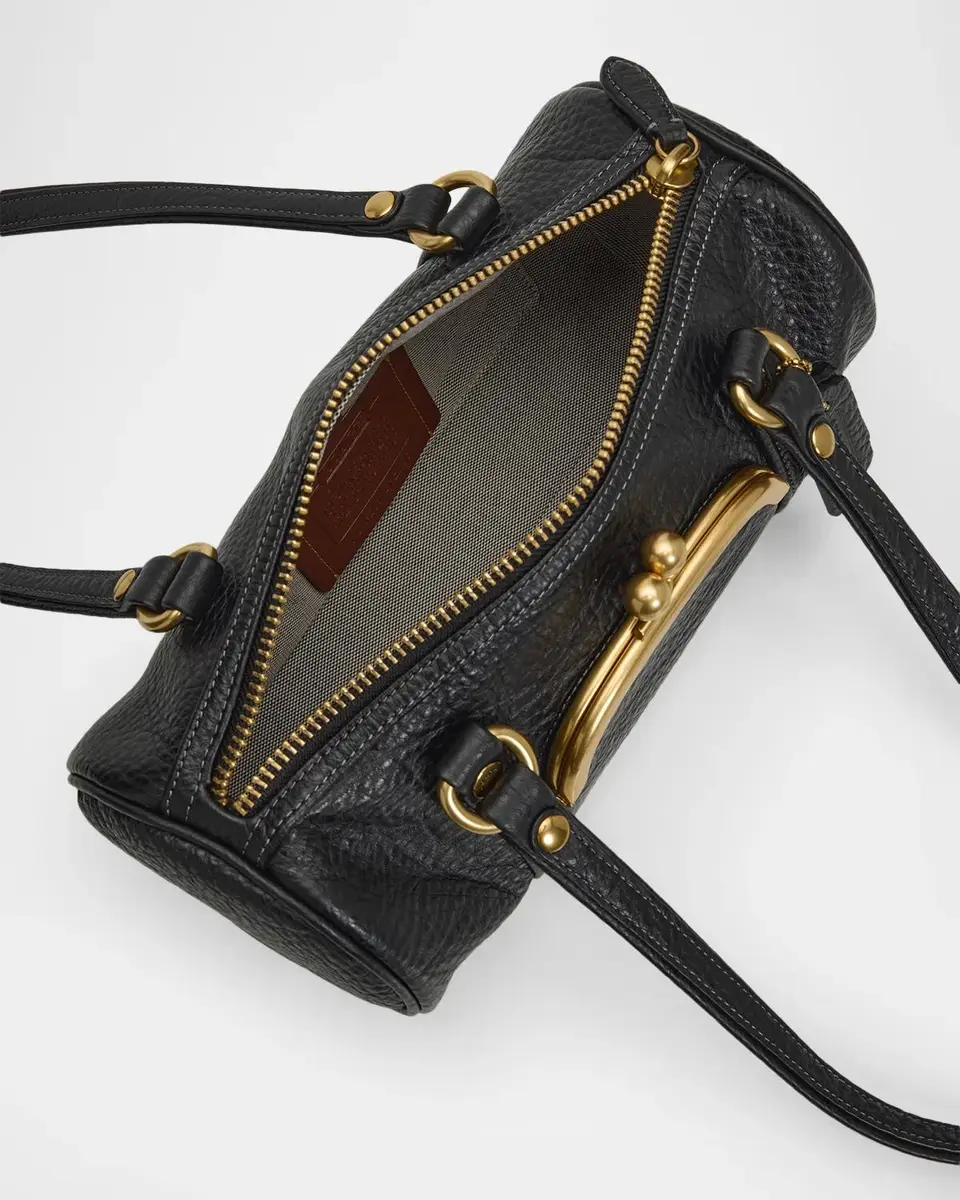Coach The Originals Leather Barrel Bag | Thumbnail 3 Coach The Originals Leather Barrel Bag | Thumbnail 3