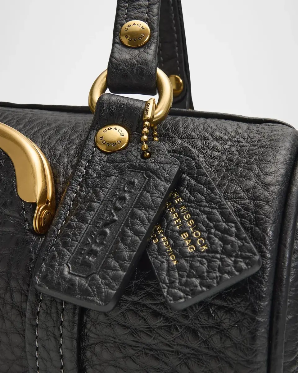 Coach The Originals Leather Barrel Bag | Thumbnail 4 Coach The Originals Leather Barrel Bag | Thumbnail 4