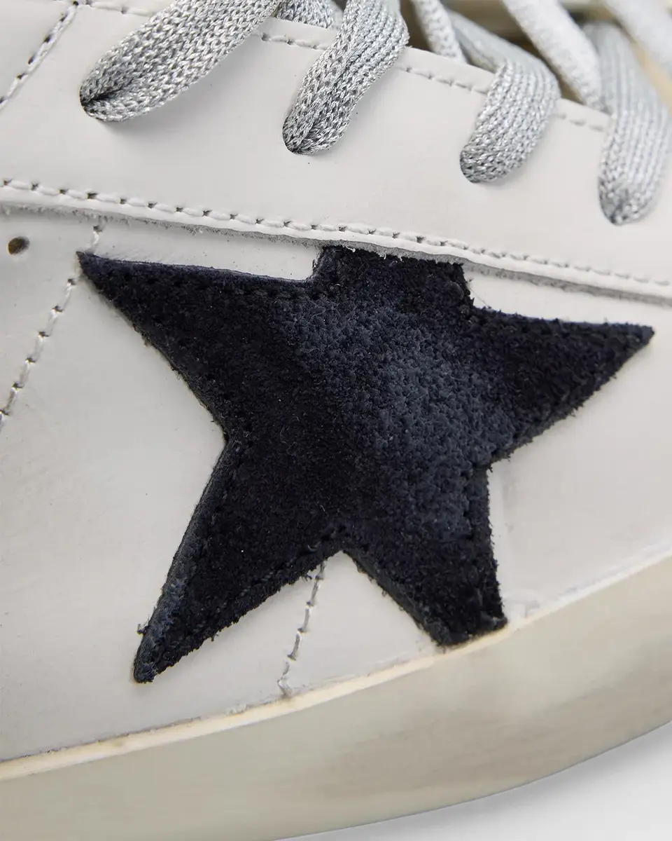 Golden Goose Super-Star Mixed Leather Low-Top Sneakers | Thumbnail 6 Golden Goose Super-Star Mixed Leather Low-Top Sneakers | Thumbnail 6