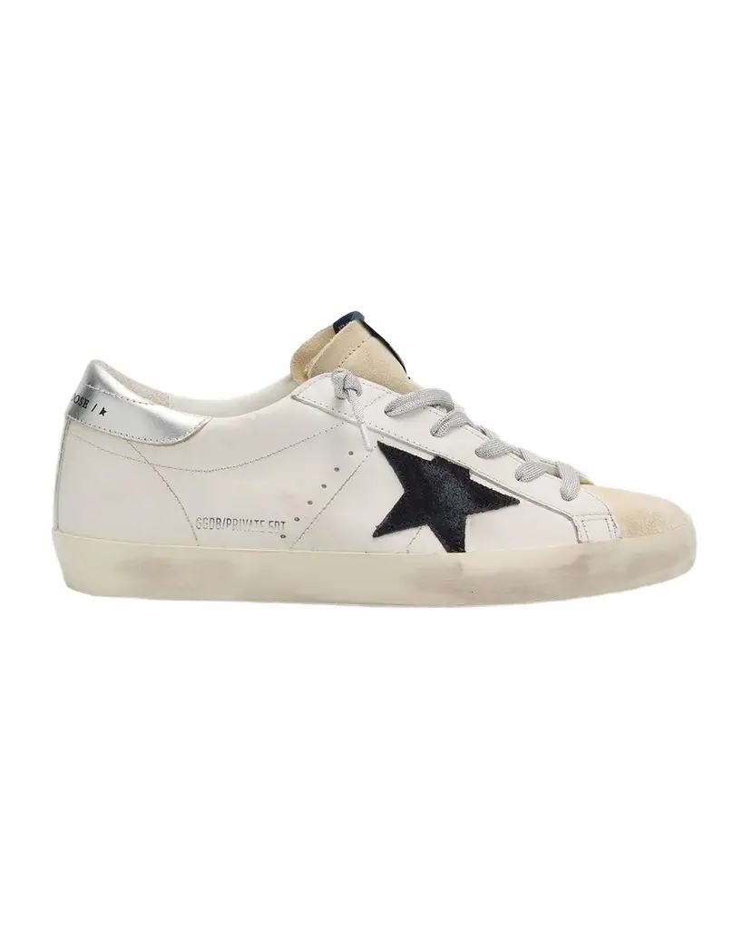 Super-Star Mixed Leather Low-Top Sneakers Super-Star Mixed Leather Low-Top Sneakers
