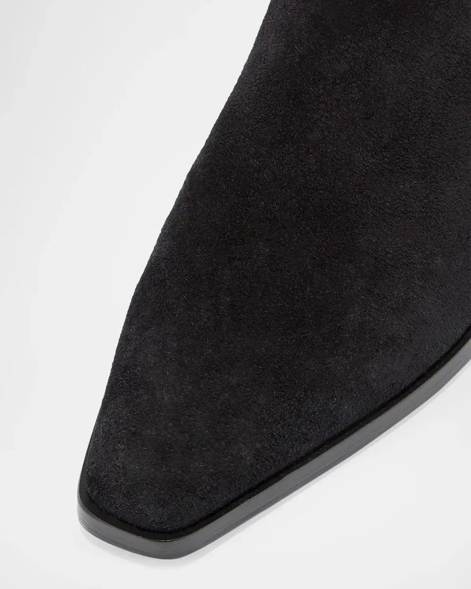 aeyde Medea 90MM Suede Knee-High Boots | Thumbnail 3 aeyde Medea 90MM Suede Knee-High Boots | Thumbnail 3