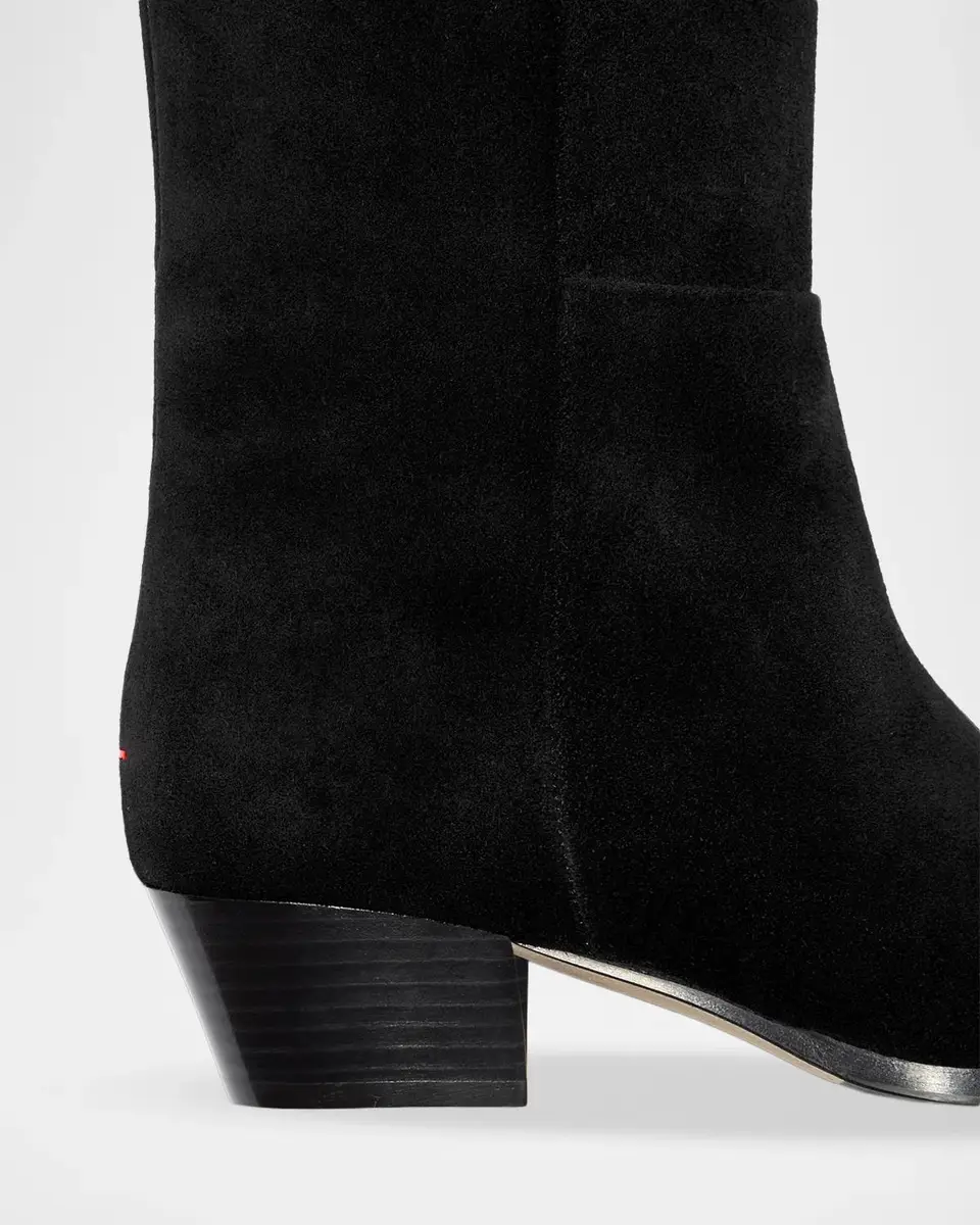 aeyde Medea 90MM Suede Knee-High Boots | Thumbnail 5 aeyde Medea 90MM Suede Knee-High Boots | Thumbnail 5
