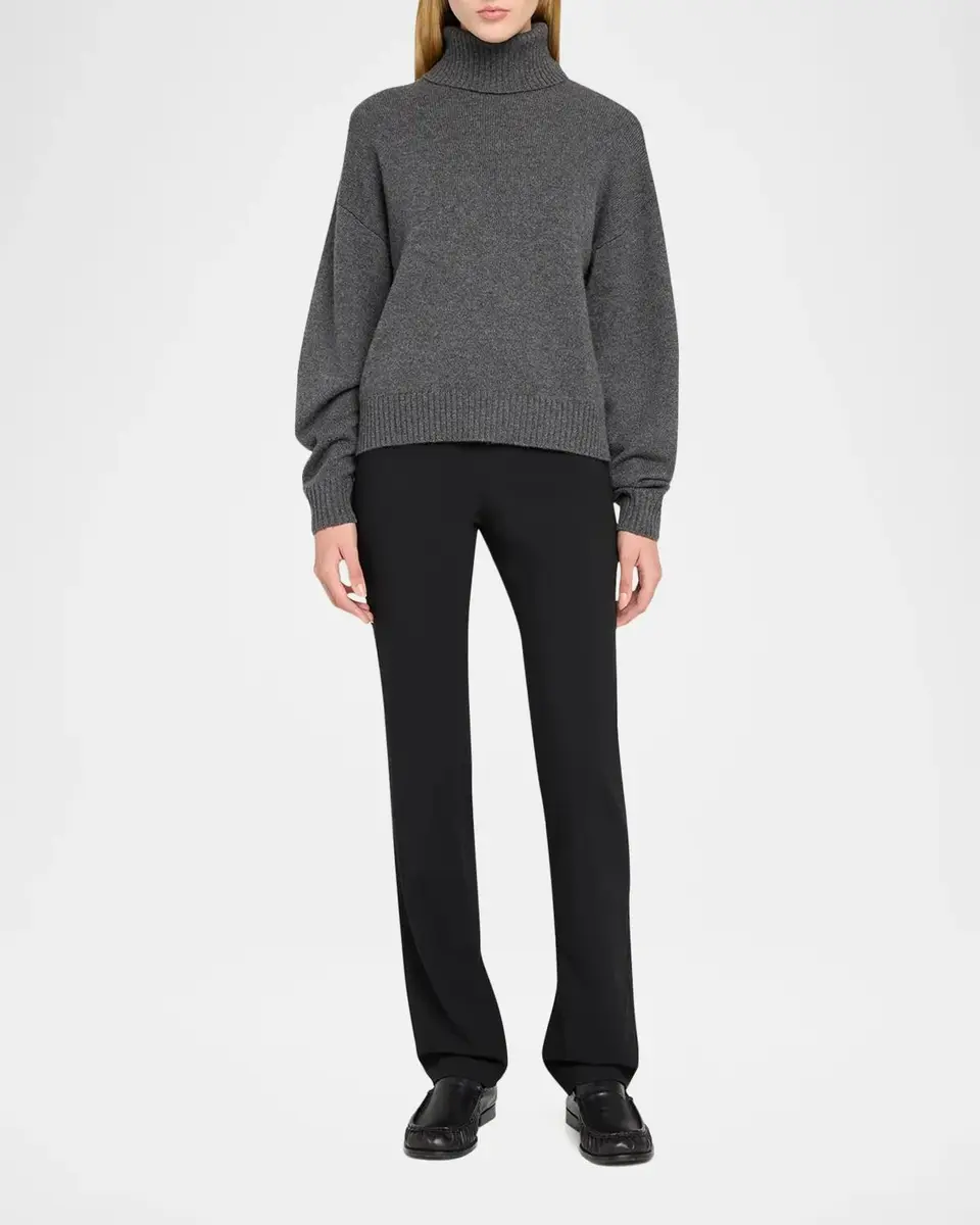 Theory Cashmere Turtleneck Sweater | Thumbnail 2 Theory Cashmere Turtleneck Sweater | Thumbnail 2