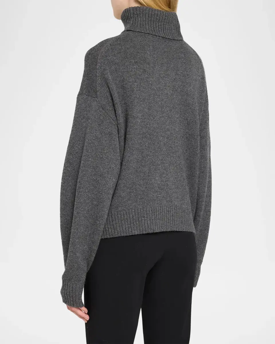 Theory Cashmere Turtleneck Sweater | Thumbnail 3 Theory Cashmere Turtleneck Sweater | Thumbnail 3
