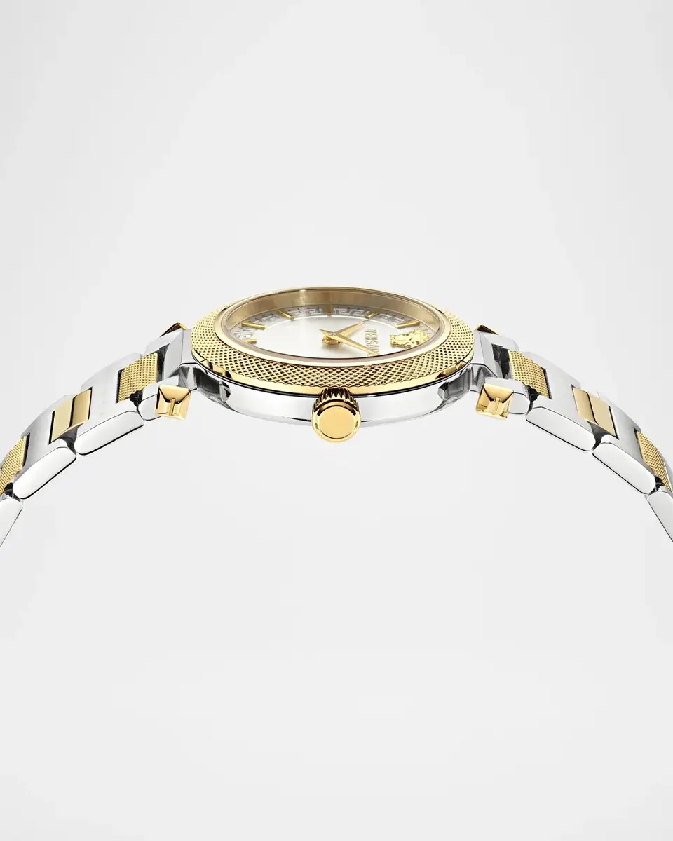Versace V-Musa 35mm Two-Tone Bracelet Watch | Thumbnail 3