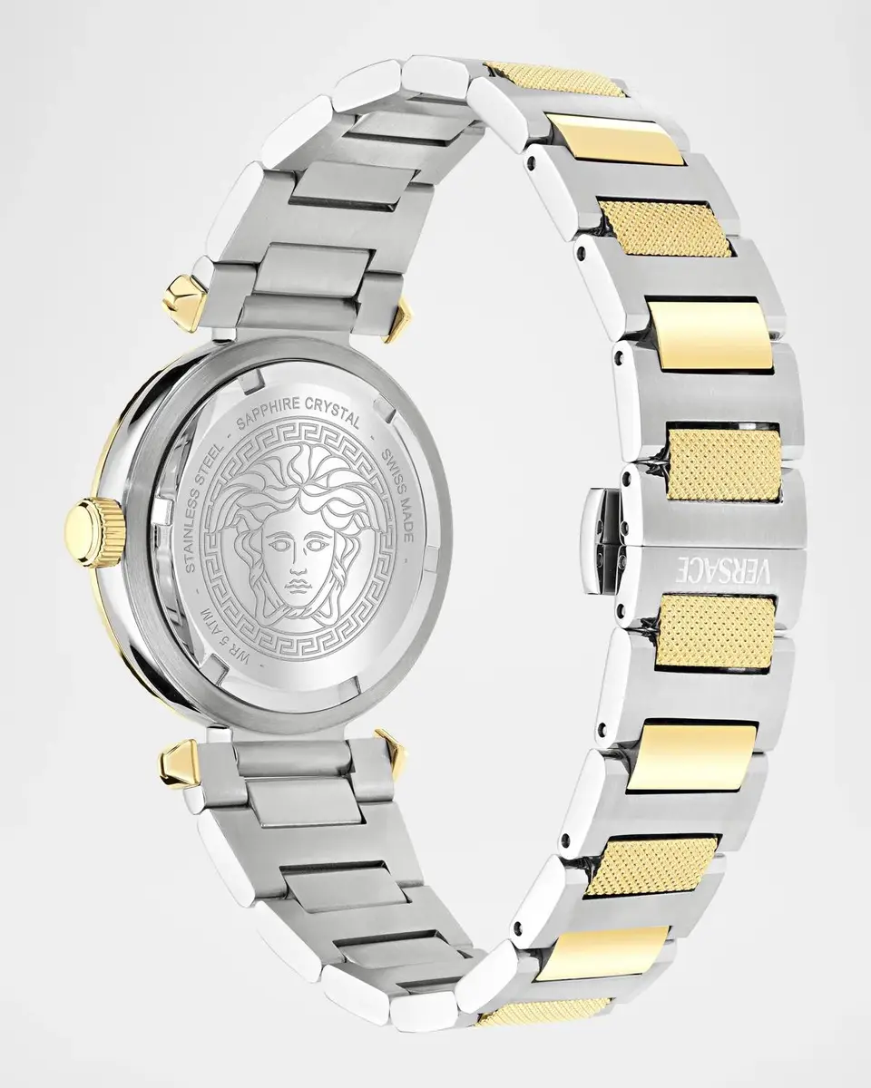 Versace V-Musa 35mm Two-Tone Bracelet Watch | Thumbnail 4