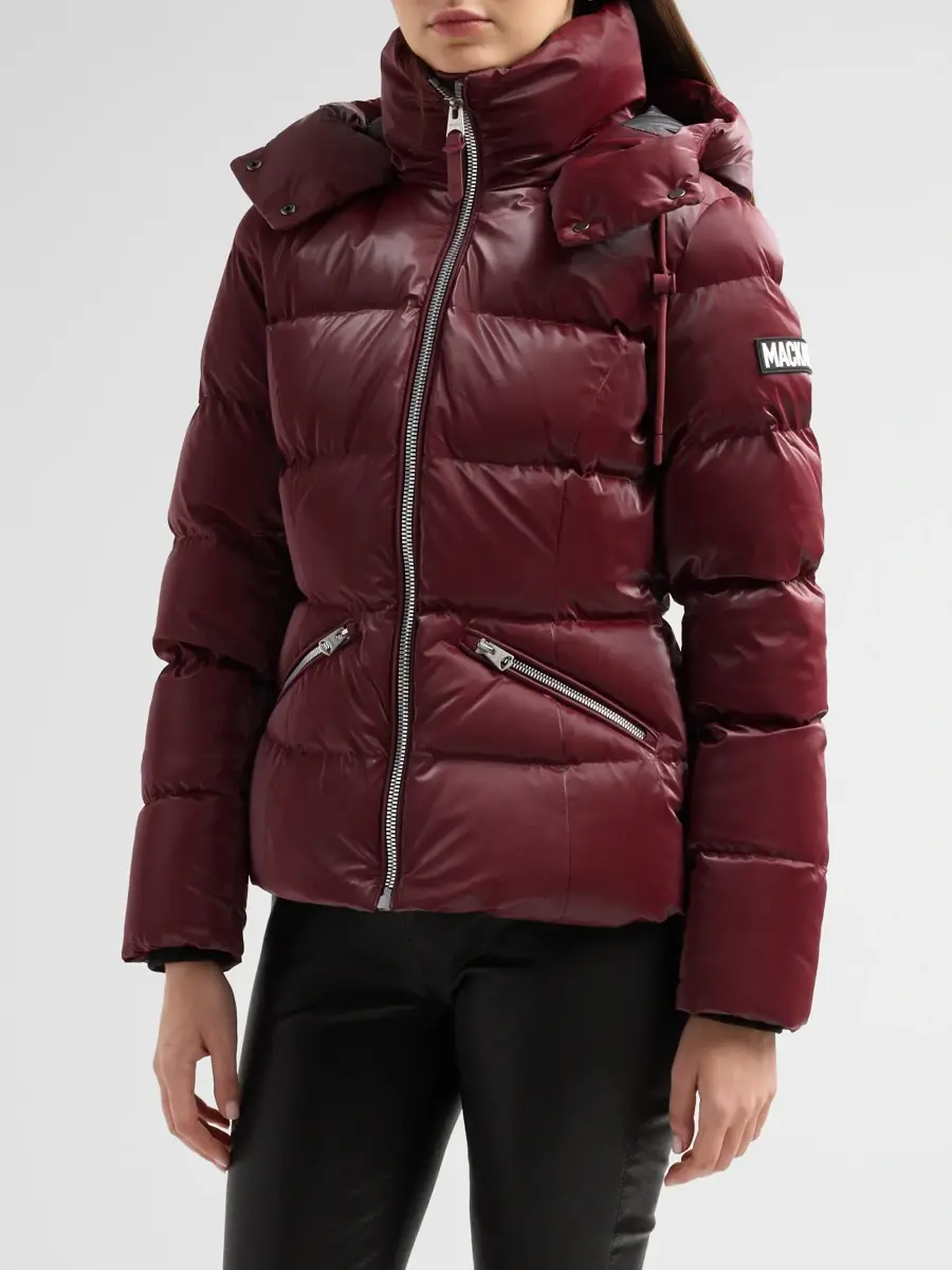 Mackage Women's Madalyn High-Gloss Down Jacket | Thumbnail 4