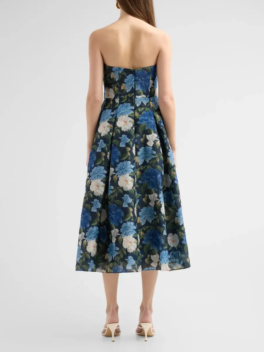 SACHIN & BABI Women's Shay Strapless Midi Dress | Thumbnail 3 SACHIN & BABI Women's Shay Strapless Midi Dress | Thumbnail 3