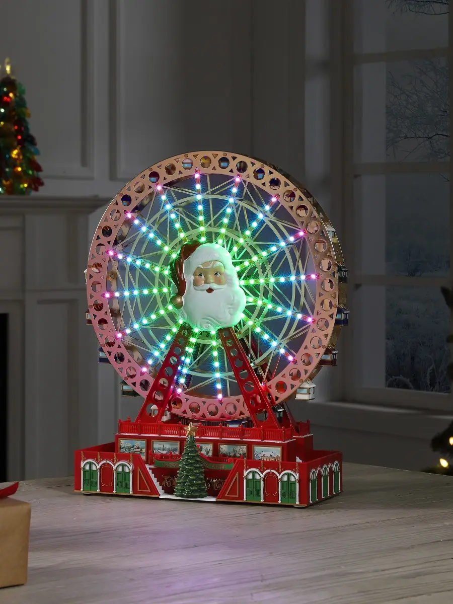 Mr Christmas RGB Santa Ferris Wheel | Thumbnail 4
