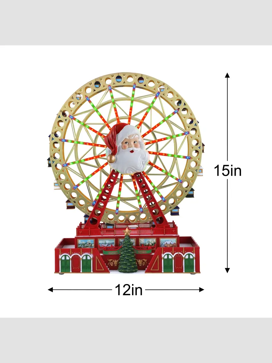 Mr Christmas RGB Santa Ferris Wheel | Thumbnail 5