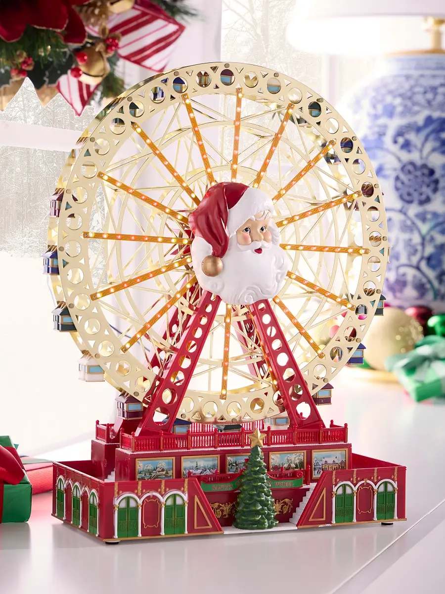 Mr Christmas RGB Santa Ferris Wheel
