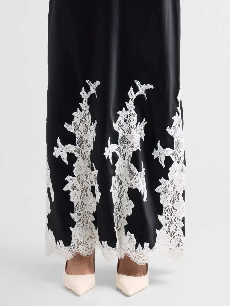 Simkhai Women's Lea Lace Insert Maxi Dress | Thumbnail 5