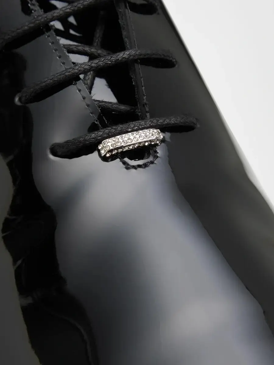 Giuseppe Zanotti Men's Moony Patent Leather Oxfords | Thumbnail 5 Giuseppe Zanotti Men's Moony Patent Leather Oxfords | Thumbnail 5