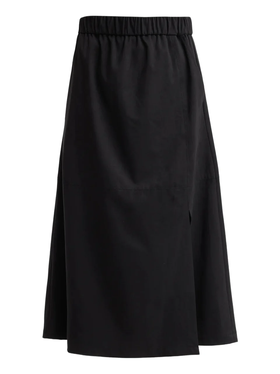Women's Faux-Suede A-Line Midi Skirt
