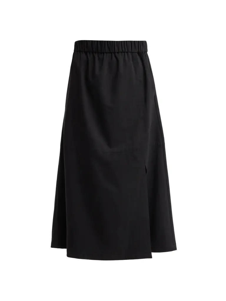 Women's Faux-Suede A-Line Midi Skirt Women's Faux-Suede A-Line Midi Skirt