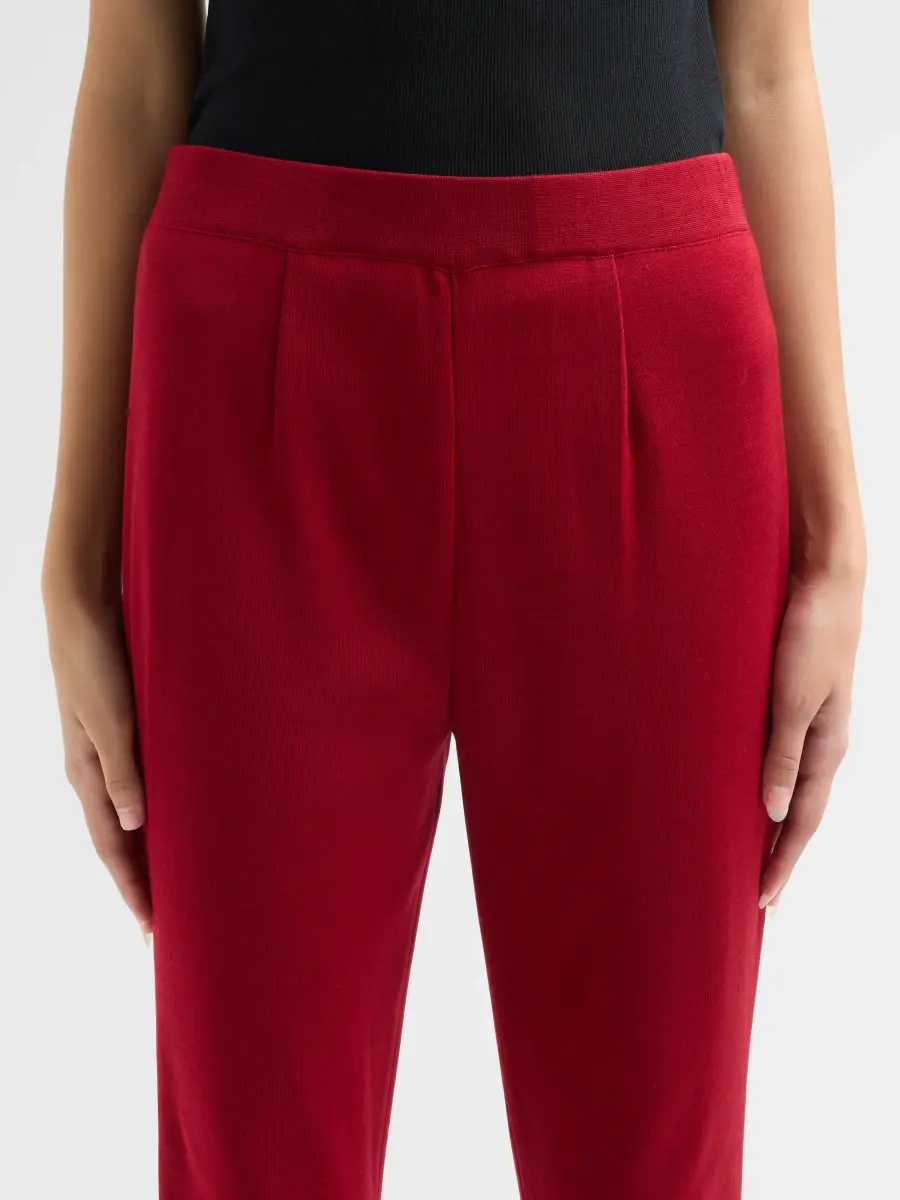 Misook Women's Nancy Mylana Knit Slim-Leg Pants | Thumbnail 5