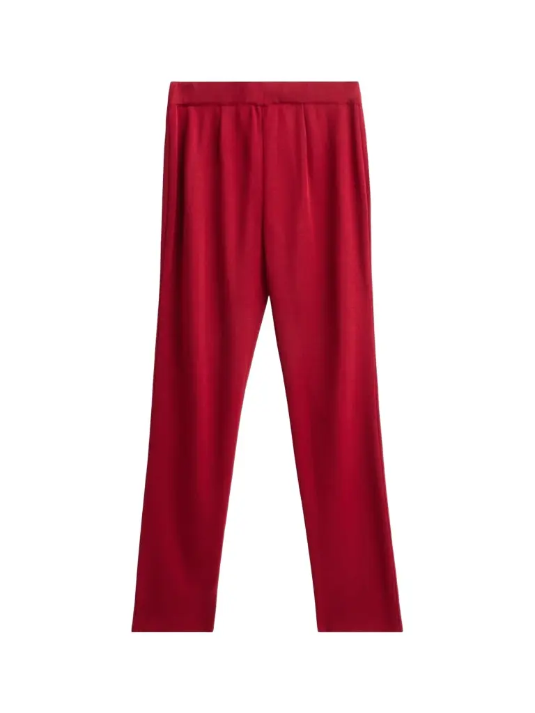 Misook Women's Nancy Mylana Knit Slim-Leg Pants