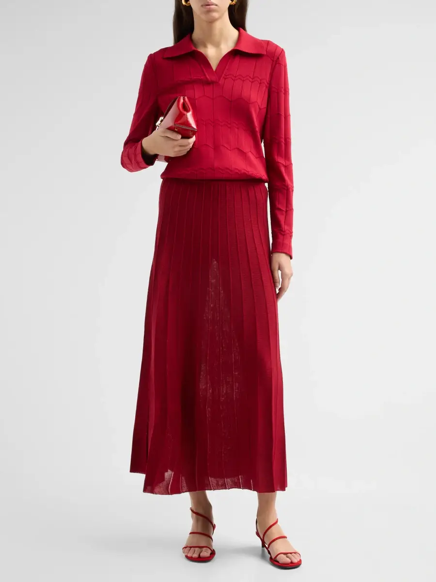 Misook Women's Geometric Tunic | Thumbnail 2