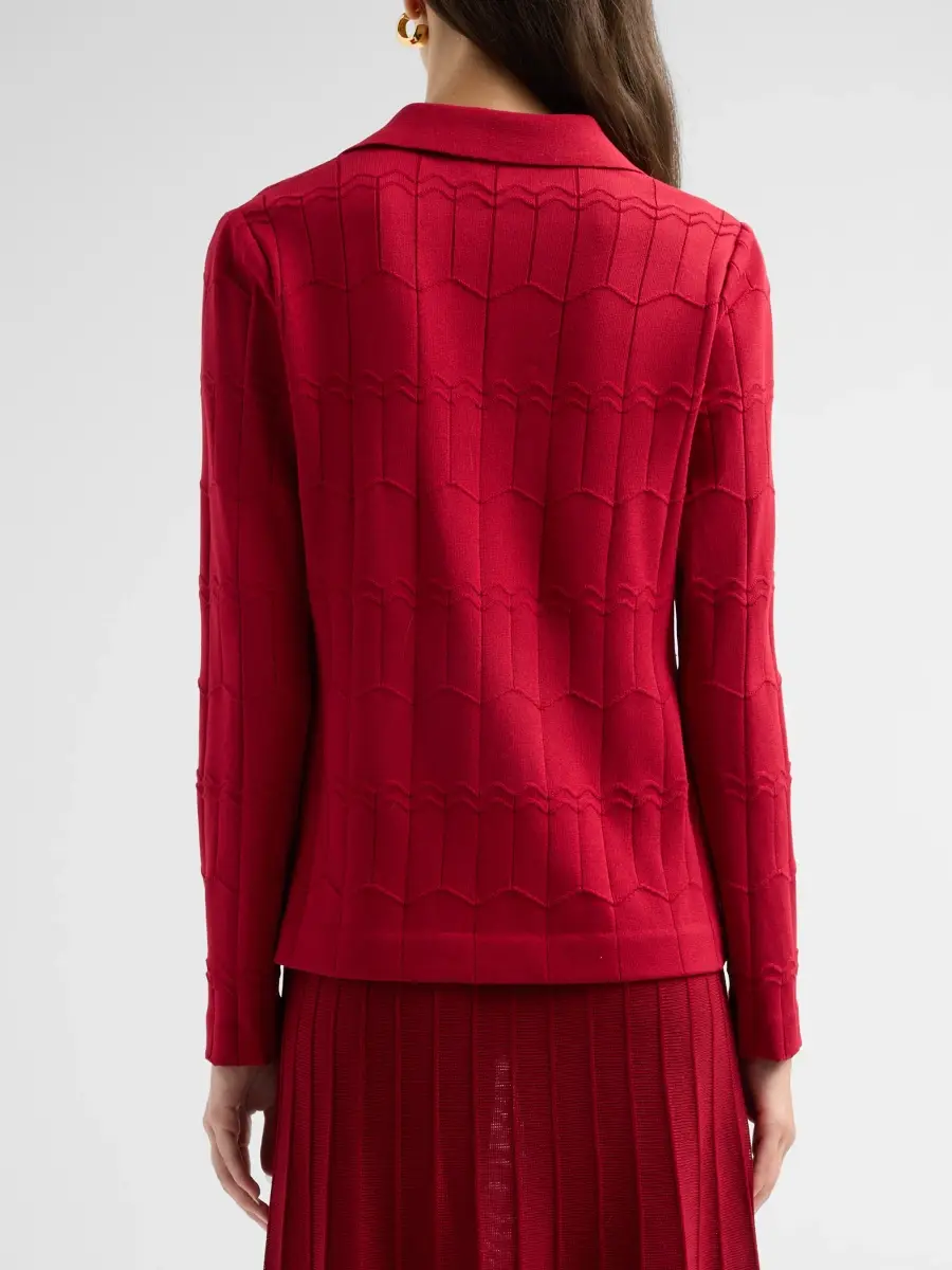 Misook Women's Geometric Tunic | Thumbnail 3