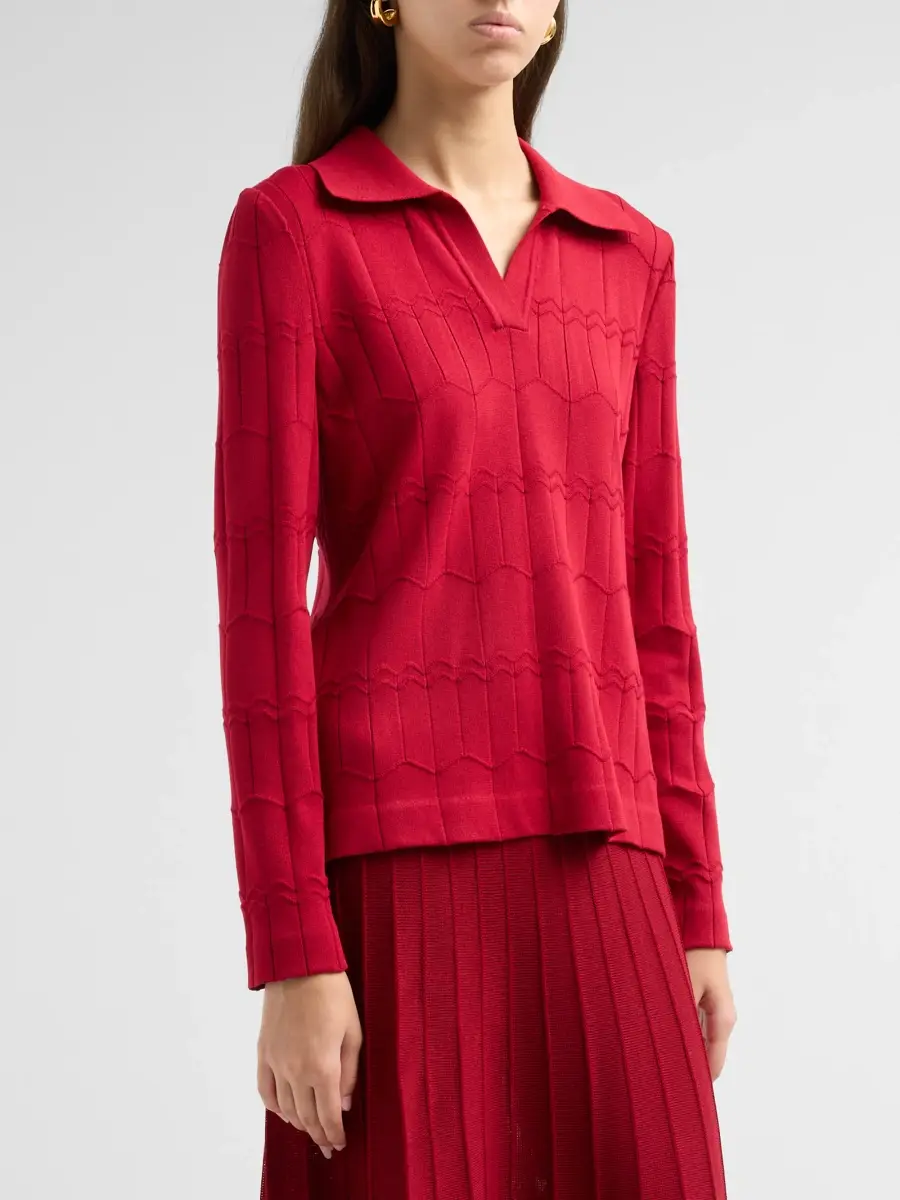 Misook Women's Geometric Tunic | Thumbnail 4
