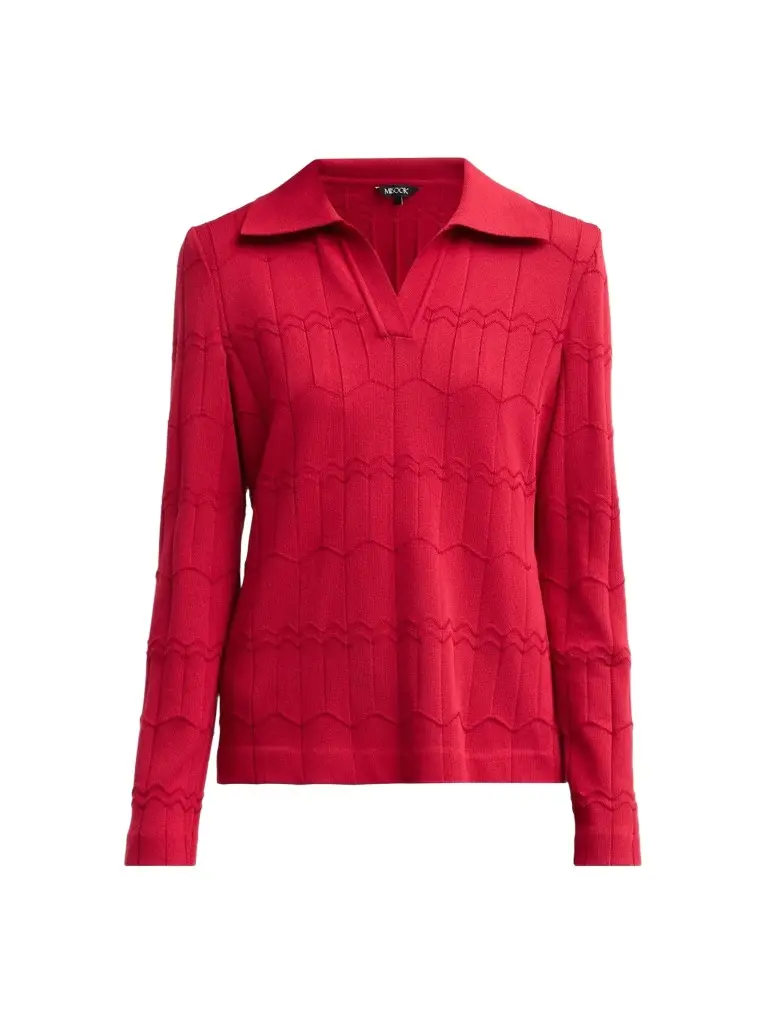 Misook Women's Geometric Tunic
